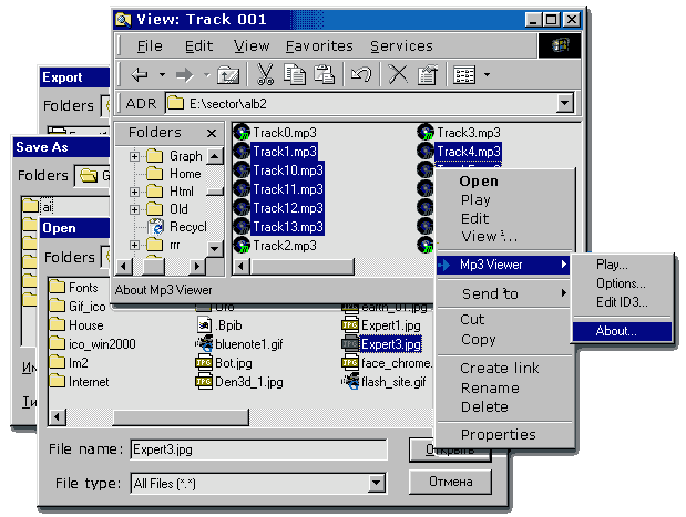 MP3 Viewer Screenshot
